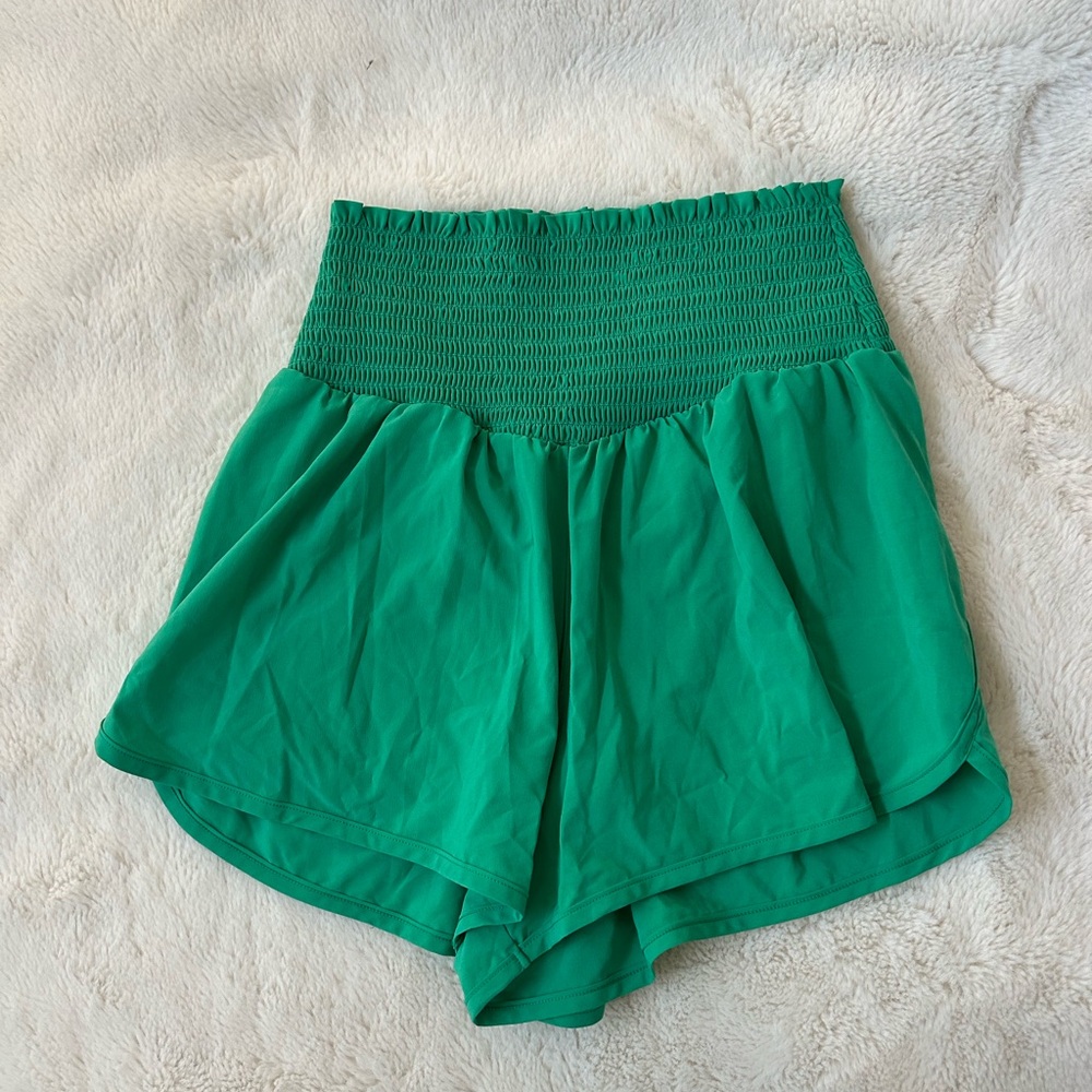 Green aerie athletic Shorts